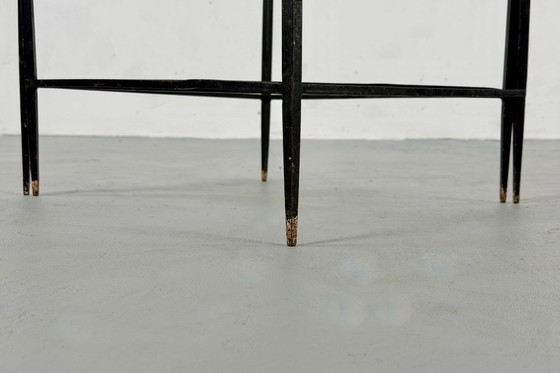 Image 1 of Tavolini angolari per divani di Mathieu Matégot - anni '50