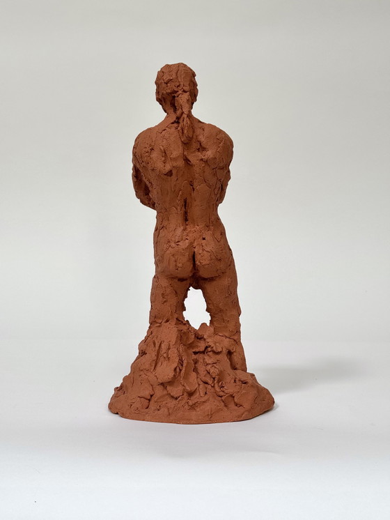 Image 1 of Terracotta Sculpture of a Man - Yolande Ide (1930)