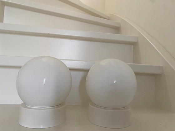 Image 1 of Vintage Corodex bollampen - wandlampen - plafondlampen - jaren '70