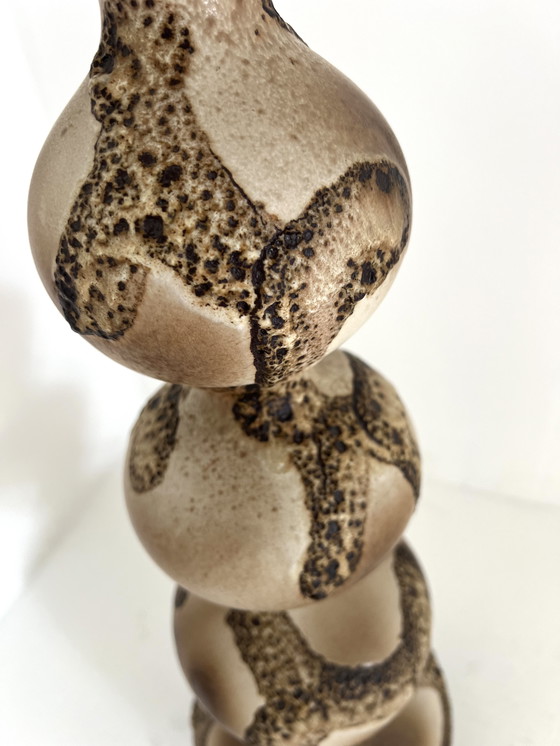 Image 1 of Lampada da terra a bolle di ceramica vintage, Kaiser Leuchte '60