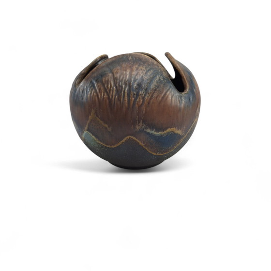 Image 1 of Vaso in ceramica Dümler &amp; Breiden Lotus 051/14 WGP anni '70 vintage