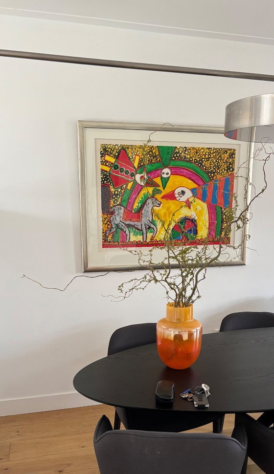 Image 1 of Lampada di design su base solida