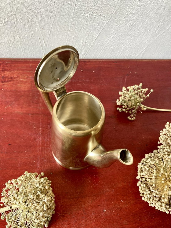 Antikes versilbertes Tee- und Kaffeeservice im Art-Deco-Stil – Tischdekoration, Metal (photo 11 of 18)