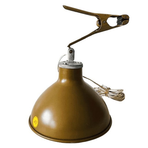 Vintage Cifo Klemmleuchte aus der Mitte des 20. Jahrhunderts, industrielle Fotolampe aus den 1950er Jahren