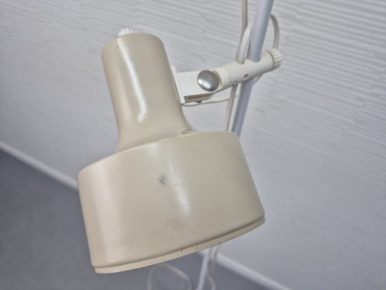 Image 1 of Vintage Beige Floor Lamp - Spots Separately Switchable