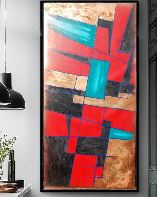 Abstraction A1378 - abstract painting XXL