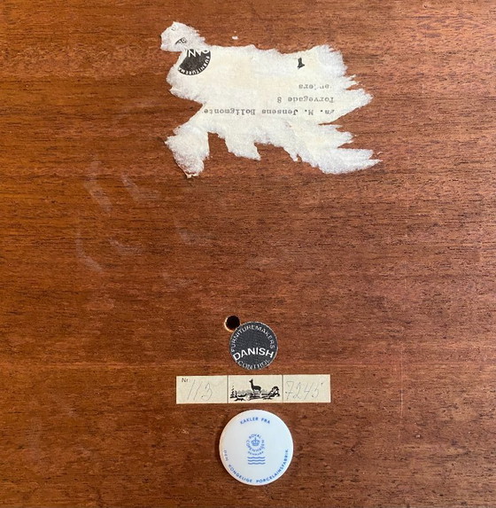 Image 1 of MK10425 Tavolino in palissandro modello 131 di Severin Hansen