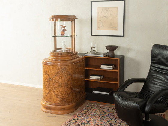 Image 1 of Vintage Art Deco vitrinekast uit de jaren 1930