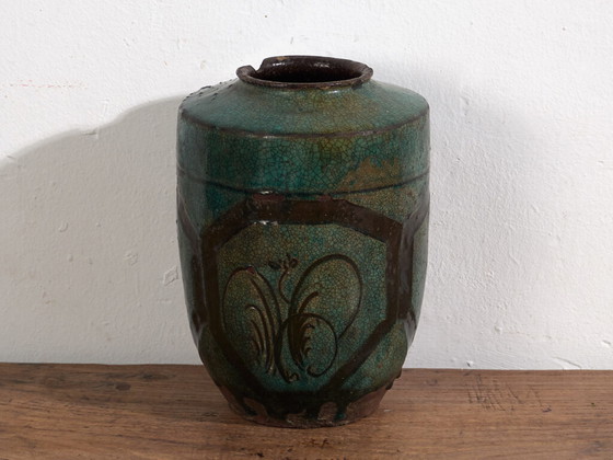 Antike Vase mit kalligrafischen und vegetalen Motiven (ca. 1820) #23 – Vasen (photo 29 of 40)
