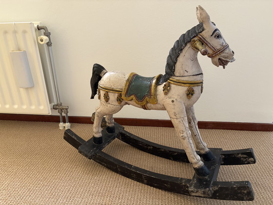 Image 1 of Vintage rocking horse