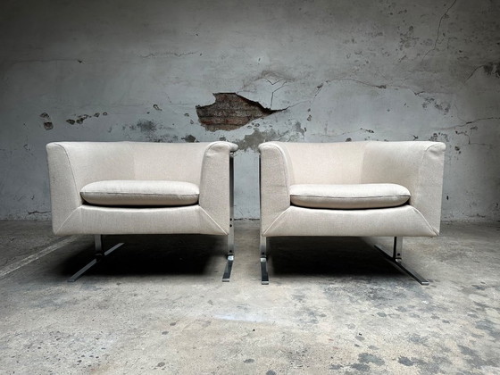 Image 1 of Set of two Artifort lounge chair by Geoffrey Harcourt
