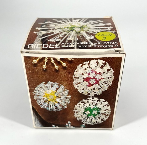 Image 1 of Vintage Space Age Ornament – Blauw – Jaren 60 – In doos