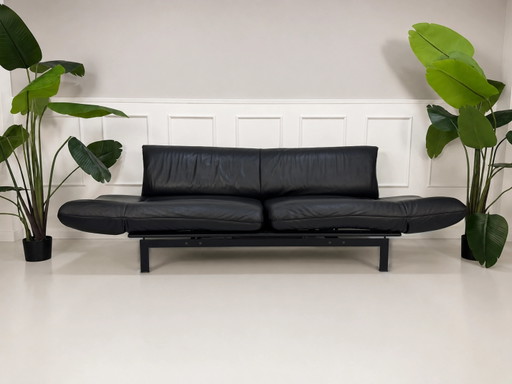 De Sede DS 140 Canapé Cuir DeSede Schwarz Suisse