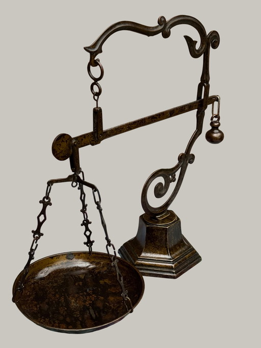 ⚖️ Tuscan Brass Scale | Italy | 1930–1940