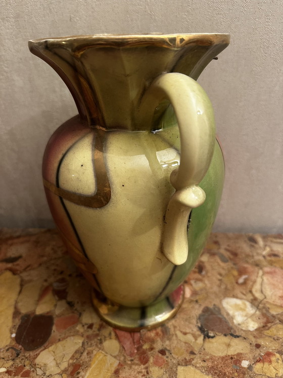 Image 1 of 1950s West Germany Ceramic vase signed Foreign