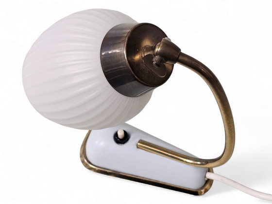 Image 1 of Lampe de chevet/lampe de table de style moderne du milieu du siècle, années 1950