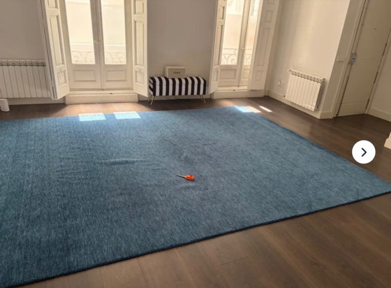 Tapis en laine bleu pétrole 250x350/300x400 – Benuta, Wool (photo 5 of 10)