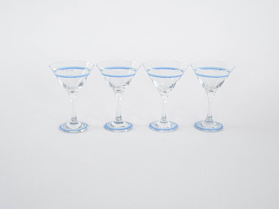 Image 1 of Set of martini glasses, Danish design, 1970s, manufactured in Denmark