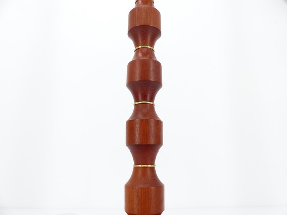 Image 1 of Base de lámpara de pie escandinava de teca, Möllers Armaturfabrik, 1960