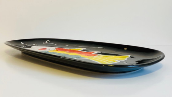 Image 1 of PIATTO XL Fabbrica di terracotta Niderviller Francia VINTAGE