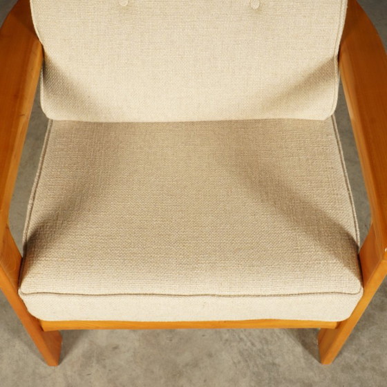 Vintage Danish Armchair – Walnut – 1960s – Textile (photo 11 of 12)