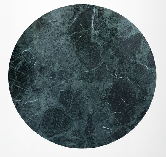 Originele Ronde Knoll Tulip Eettafel (120cm) In Alpi Verde Glanzend In Nieuwstaat!! Eero Saarinen – Marble (photo 5 of 15)