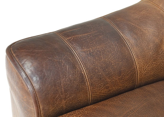 Image 1 of Canapé deux places De Sede DS44 en cuir de buffle - Suisse, années 1970