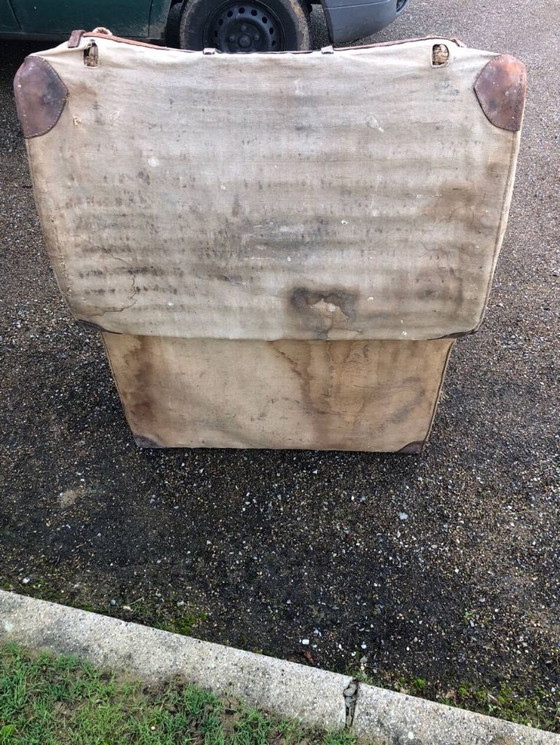 Image 1 of Baule e cassapanca in rattan e vimini, Militaria, collezione militare francese