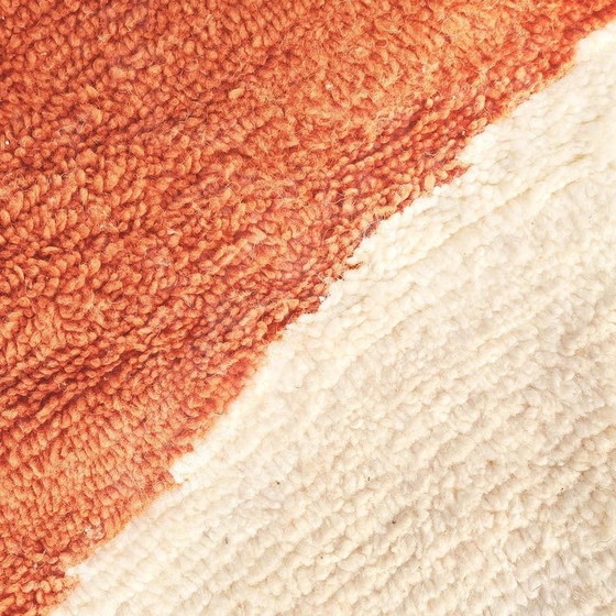 Image 1 of Tapis berbère beni ourain marocain tissu main à motifs colorés 250/150 cm