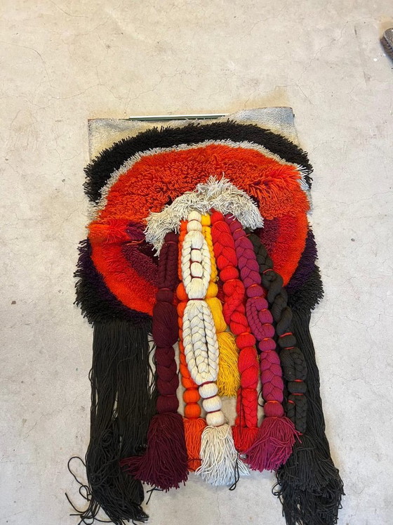 Arazzo da parete Desso rosso – Decorazioni murali, Tessile, Lana (photo 4 of 6)