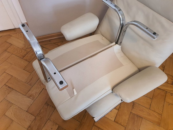 Image 1 of Sillón De Sede DS-2030 + Reposapiés / Otomana Arena / Cromo