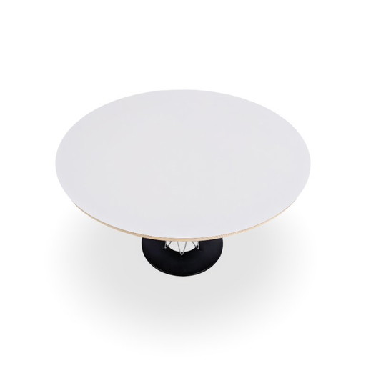 Original Vitra dining table Isamu Noguchi white 120cm design classic – eettafels, Cast Iron, Wood (photo 2 of 6)