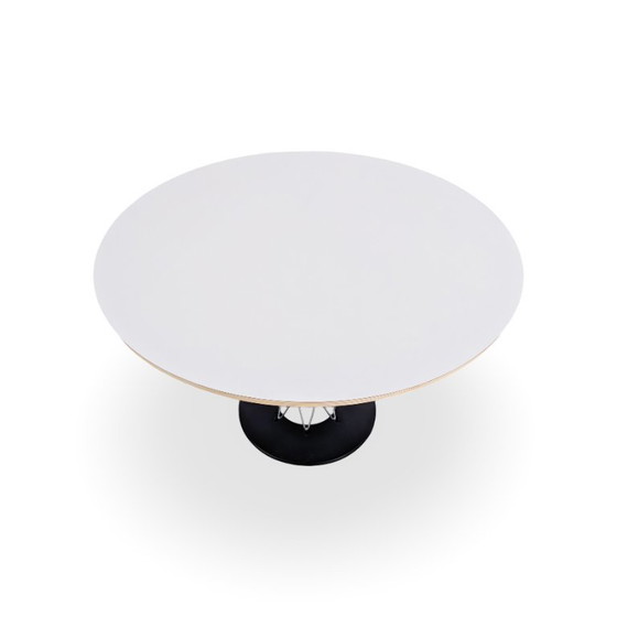 Original Vitra dining table Isamu Noguchi white 120cm design classic – Cast Iron, Wood (photo 2 of 6)