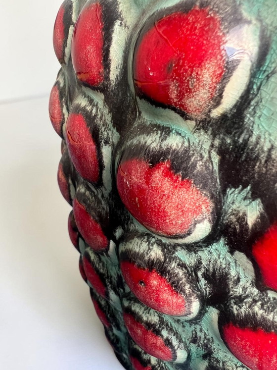 Monumental Bay Keramik Fat Lava Floor Vase – Attributed to Bodo Mans, West Germany 1970s - Model 64 - 50 (photo 5 of 10)