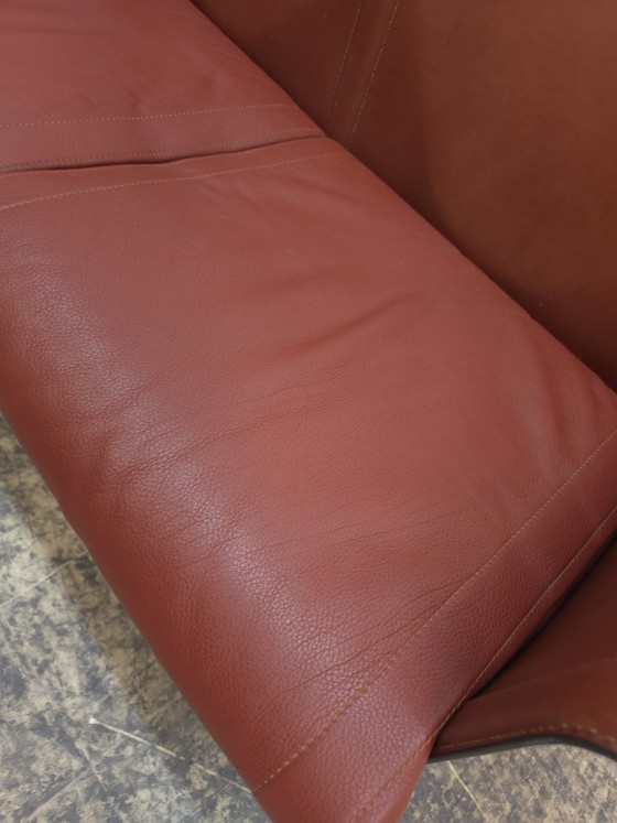 Matteo Grassi Korium two-seater designer sofa, leather sofa, couch – 2 seaters (photo 7 of 15)