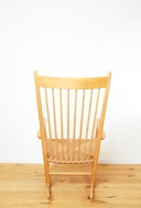 Rocking Chair J16 Vintage par Hans J. Wegner pour FDB Møbler