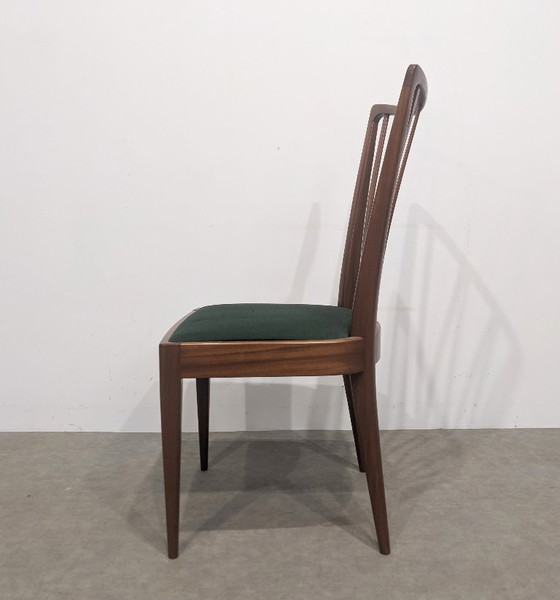 Image 1 of Ensemble de quatre chaises Art déco des années 1960