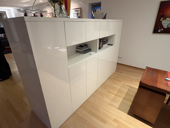 Cappellini Sistemi – Design Giulio Cappellini – Double-Sided Cabinets – Metal, Wood (photo 5 of 5)