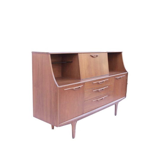 Image 1 of Tall sideboard, vintage Scandinavian style