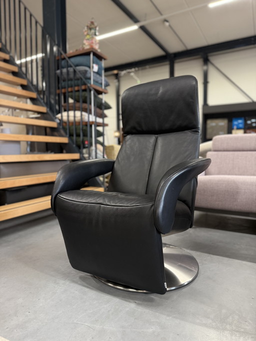 Jori Symphony Mini-Sessel, schwarzes Leder