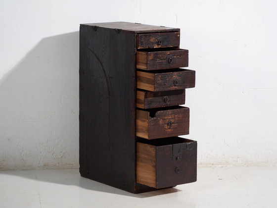 Meuble de rangement japonais ancien - Période Meiji / Taishō (env. ) #74 – Meubles de rangement pour bureau (photo 25 of 40)