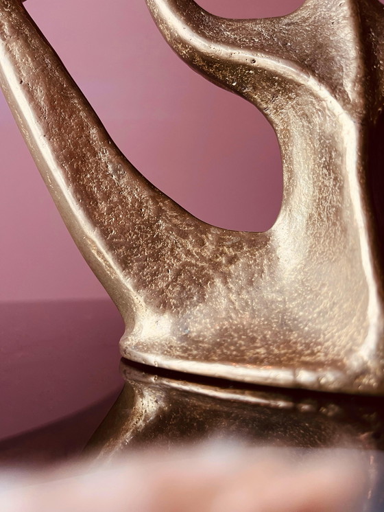 Image 1 of MID CENTURY GUILD HANDICRAFT CANDLESTICK