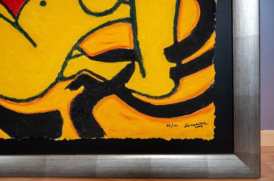 Image 1 of Incisione al carborundum del 2009 di Guillaume Corneille