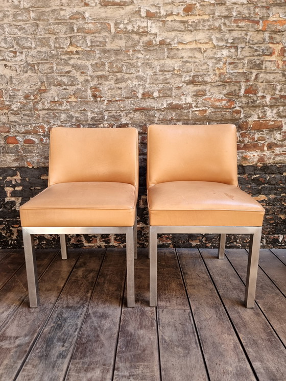 Image 1 of Chaises "Louise" uniques de Jules Wabbes, 1960, ensemble de 2