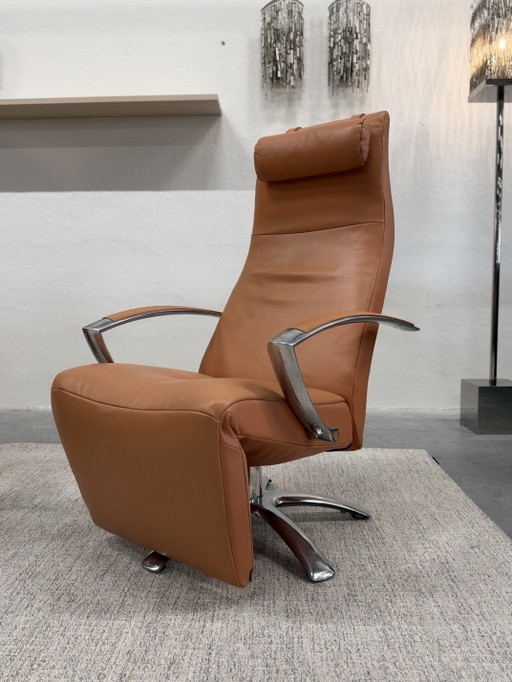 Jori Brainbuilder Verstellbarer relaxsessel Leder Peach