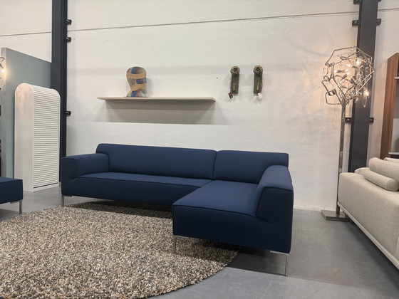 Image 1 of Design on Stock Bloq Corner Sofa Plough Wool Blue