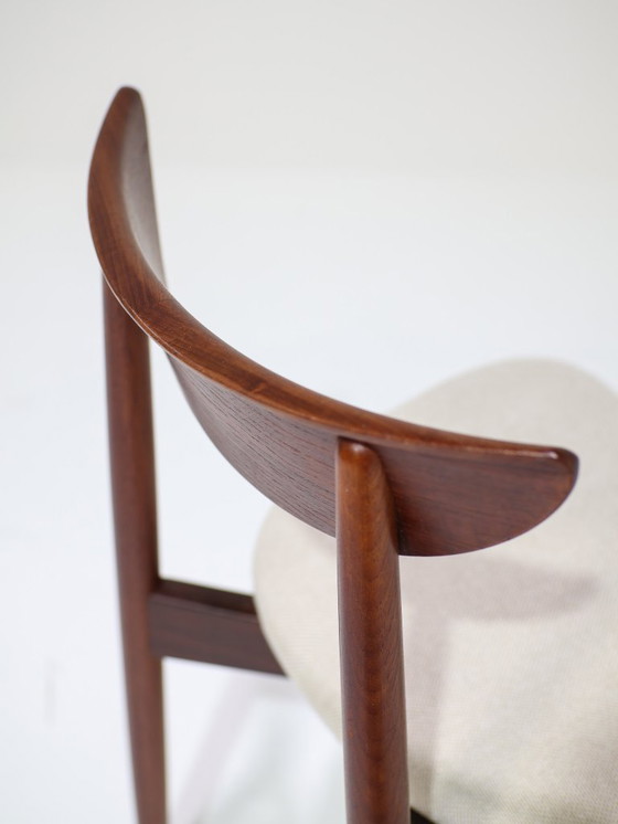 Image 1 of 6 sedie da pranzo Harry Østergaard in legno di teak, danesi, anni '60