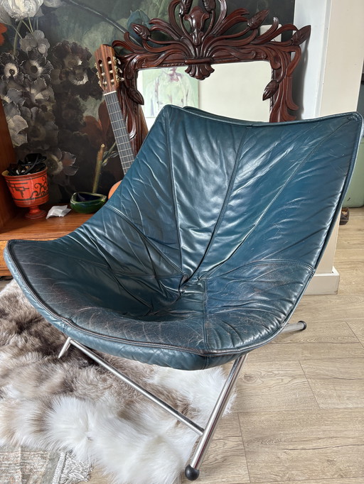 Teun van Zanten per la poltrona in pelle Molinari