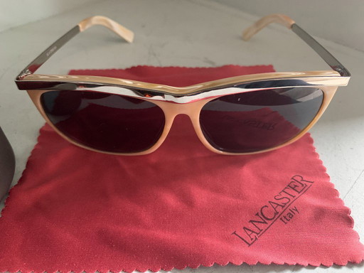 Lunettes de soleil vintage Lancaster Italy - avec certificat, chiffon de nettoyage d'origine et étui inclus