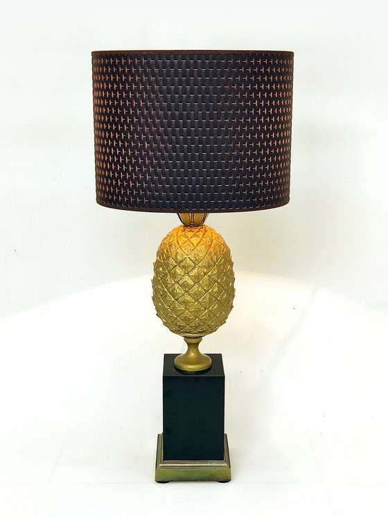 Image 1 of Tafellamp Le Dauphin "Pineapple Lamp" 1970